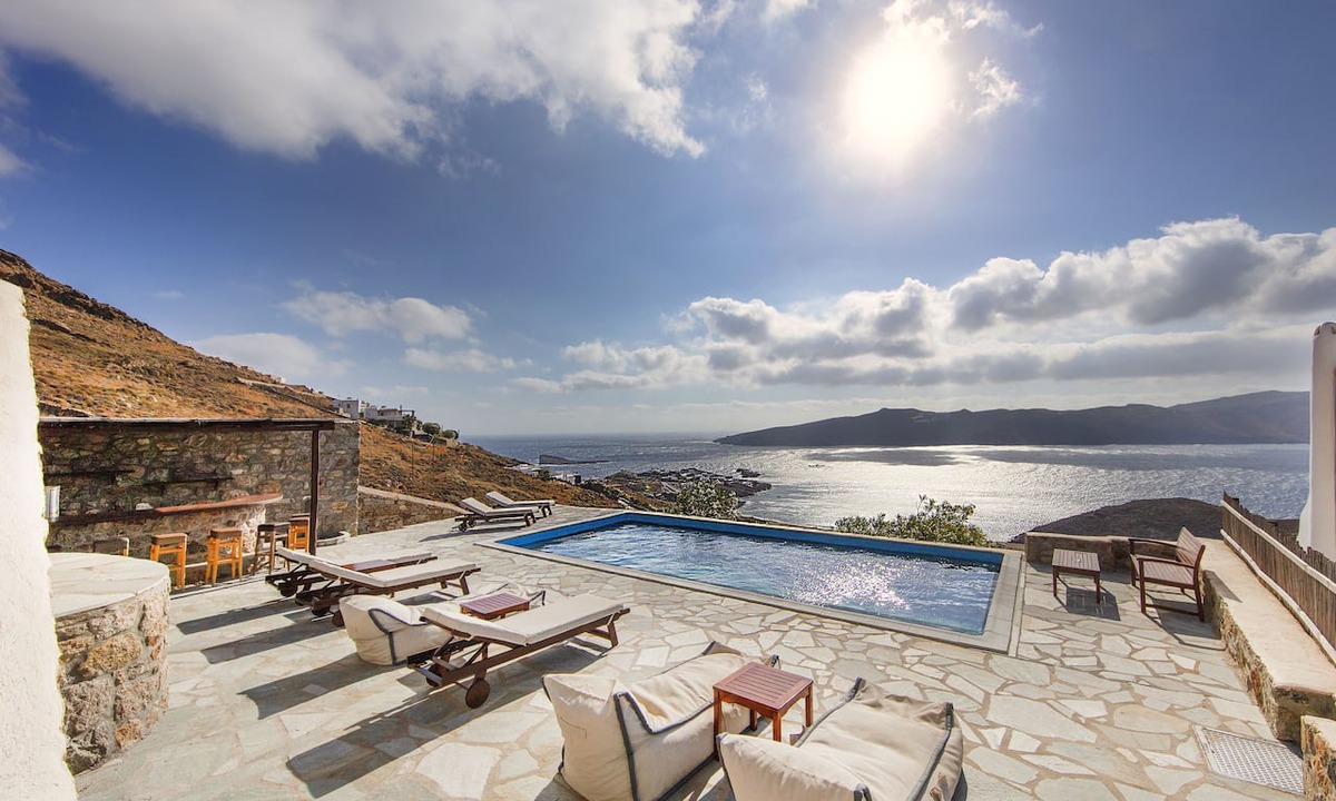 Mykonos Villa | 10 Stars Infinity Sea View Villa With Private Pool At Beach Walking Distance