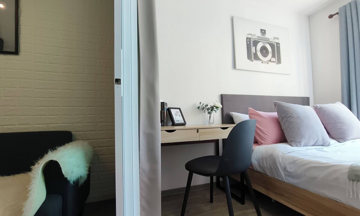 Phra Khanong Condo | 2 mins bike Homey unit to BTS Bang Chak
