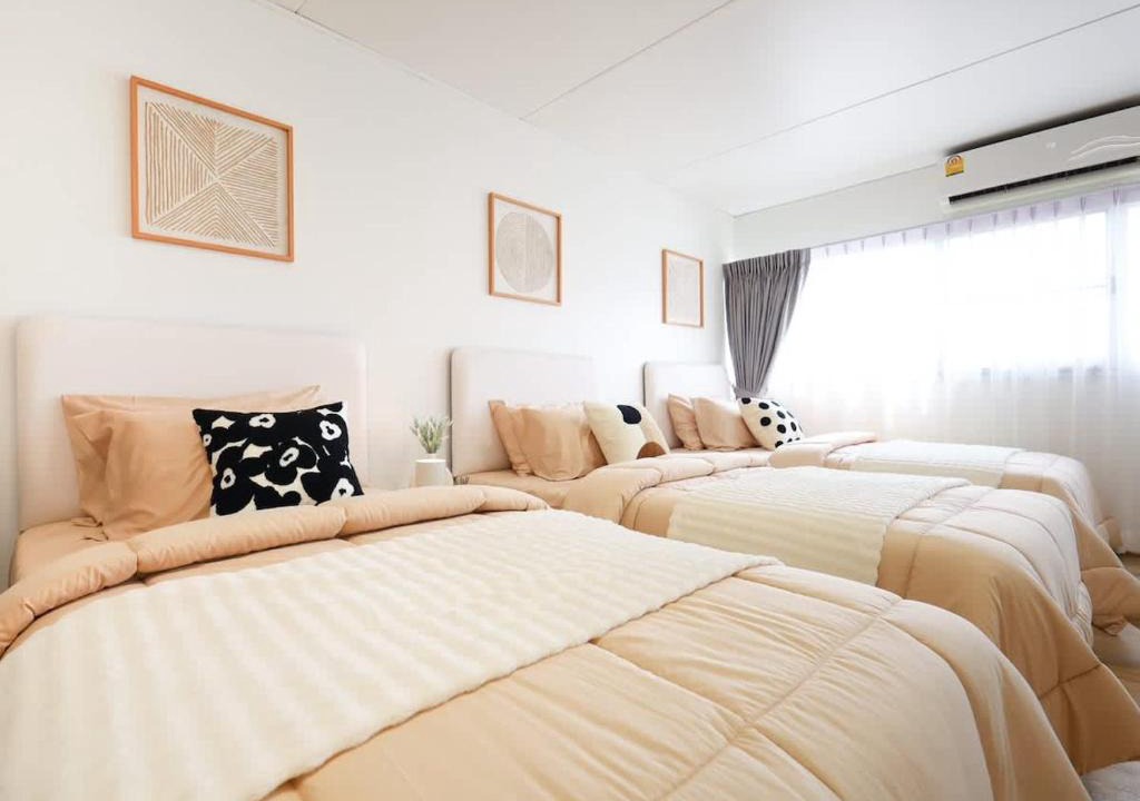 Ban Mai Apartment | 3 Beds,WiFi,Washing Machine,IMPACT Arena at T9