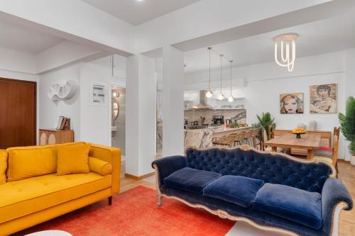 Exarhia Apartment | 4BR Athens Gem Balcony & Stunning City Views