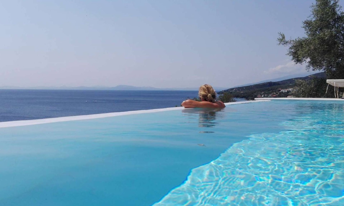 No Adults Children Panorama Sea | South Pelion