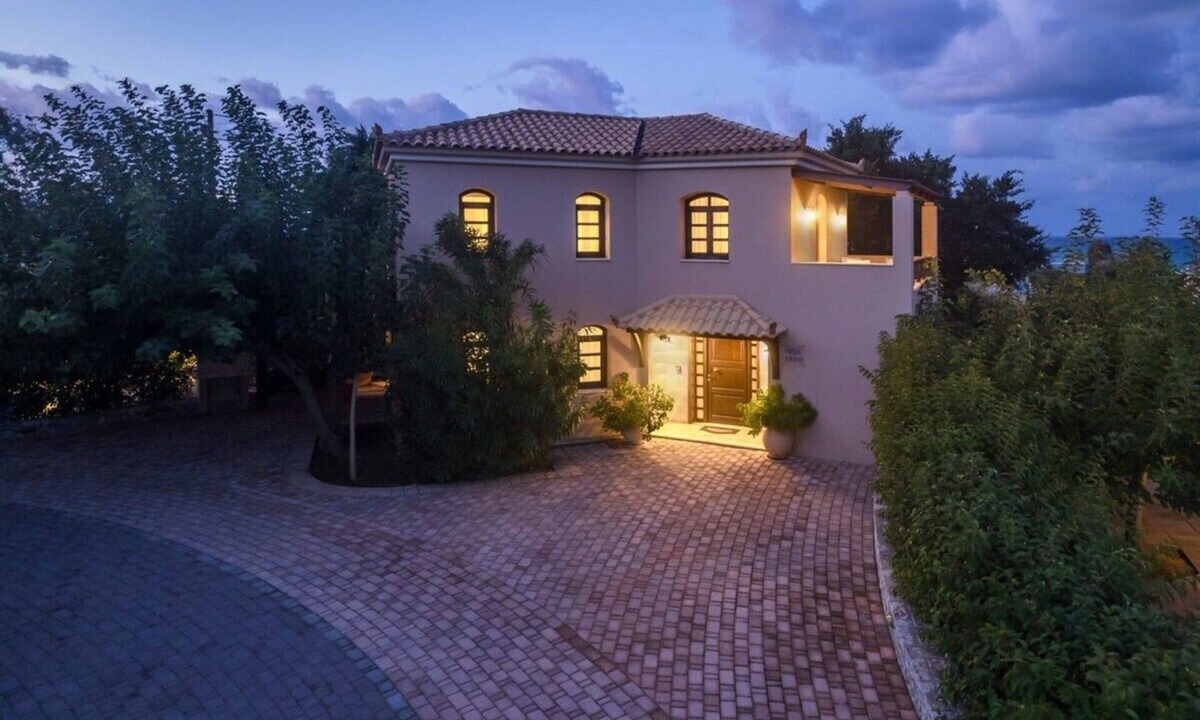 Maleme Villa | Argo Luxury Villa (Iason Villas), 3 Bedrooms, Private Pool, Garden, Next To Male