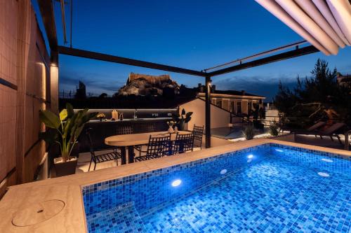 Plaka Apartment | ATELIER 10 , Acropolis View Heated Plunge Pool Apartment