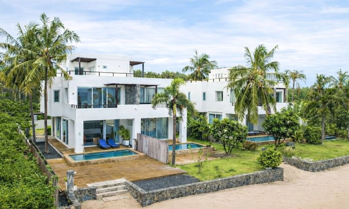 Bo Nok Villa | Beachfront 3BR Villa in Kuiburi – Private Pool & Ocean Views
