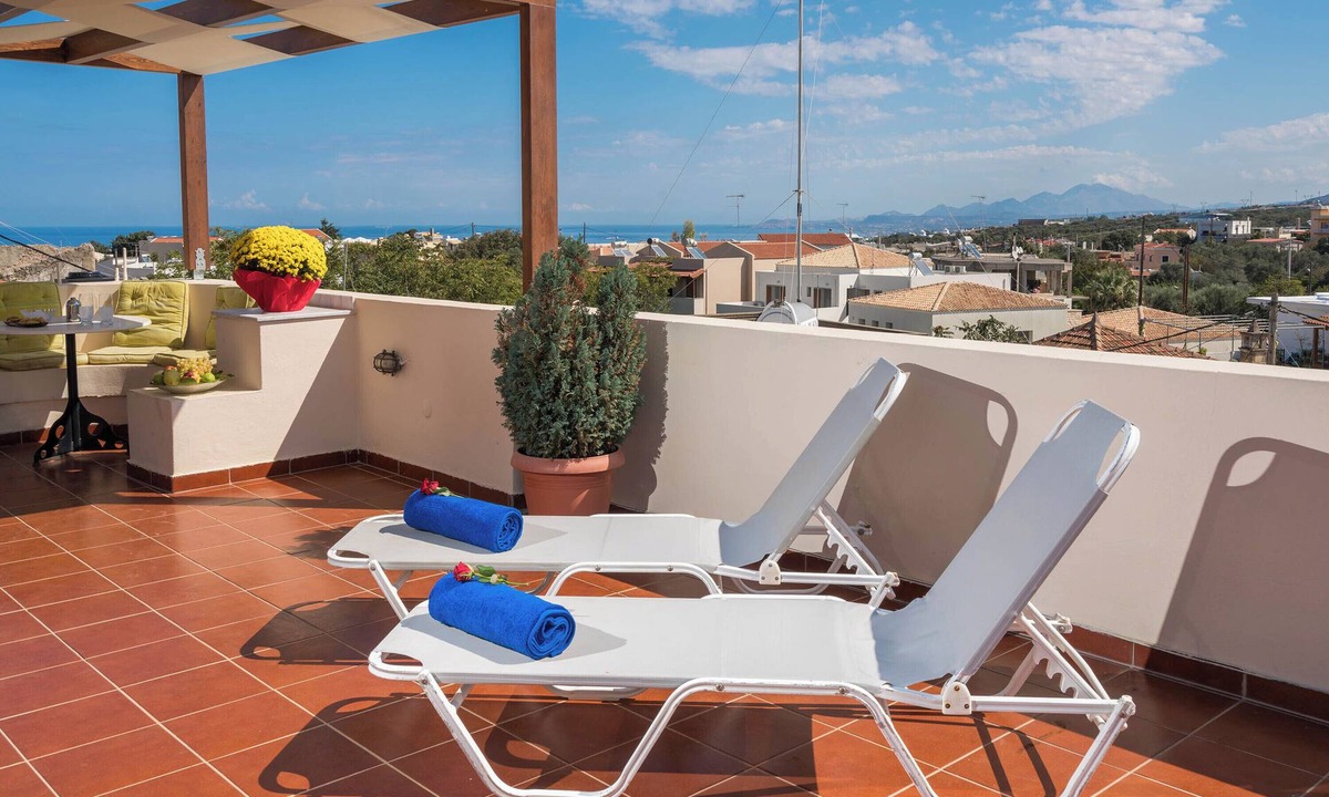 Atsipopoulo Apartment | Calergi Residence 11 - 2BDR Apartment - Rooftop Terrace- Pool-Monthly Offers