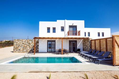 Afiartis Villa | Cato Agro 5, Seafront Villa with Private Pool