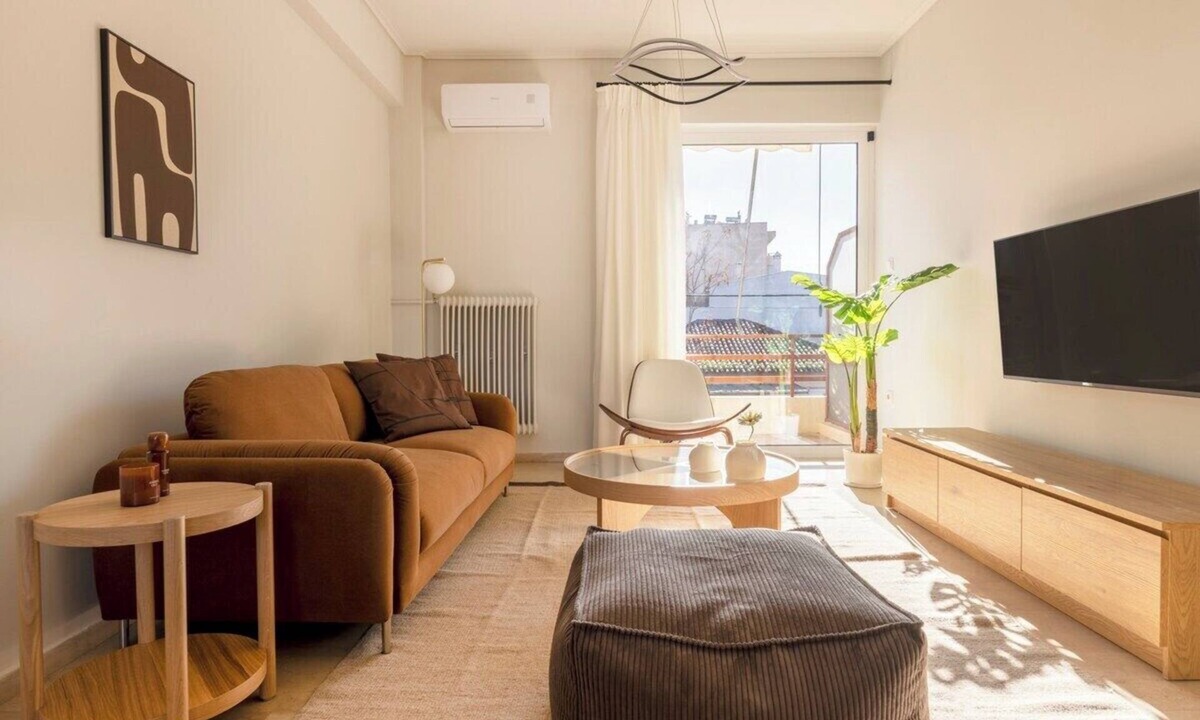 Chalandri Apartment | Chalandri Bright 2BR Apartment
