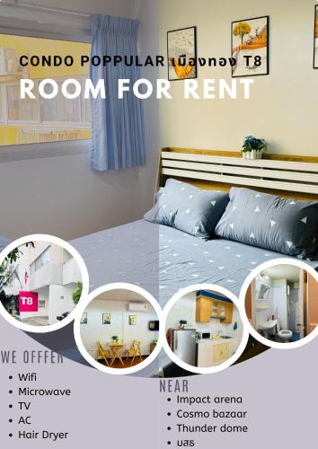 Ban Mai Apartment | Condo Poppular T8 fl.7