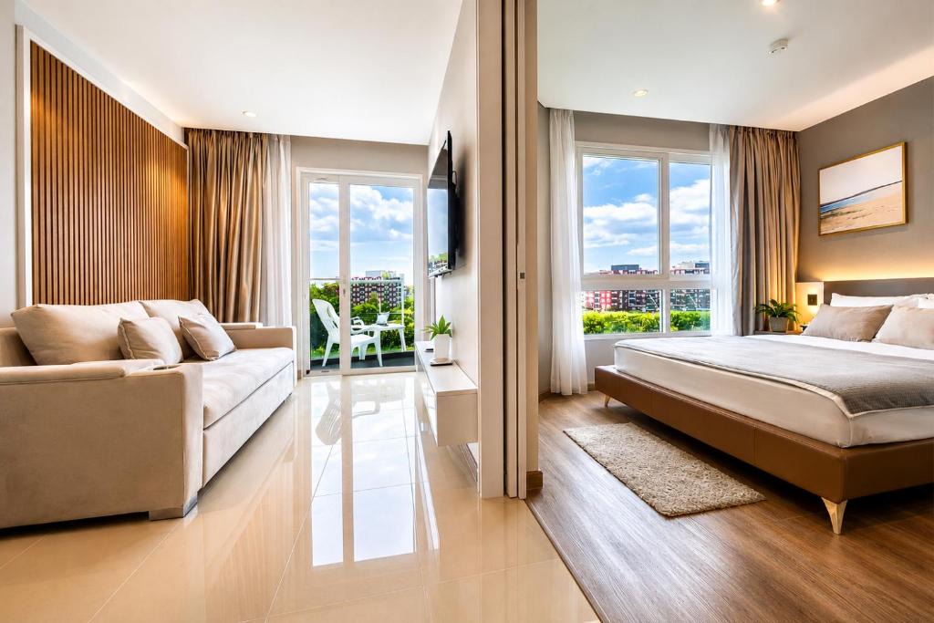 Phuket Apartment | Cozy 1BR near Central Phuket with Pool & Gym
