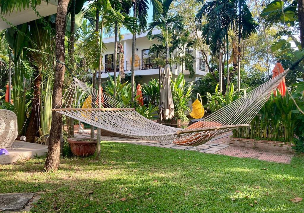 Siem Reap House | Duplex, 1BR Loft, King Bed, Pool, Garden, Sony Soundbar