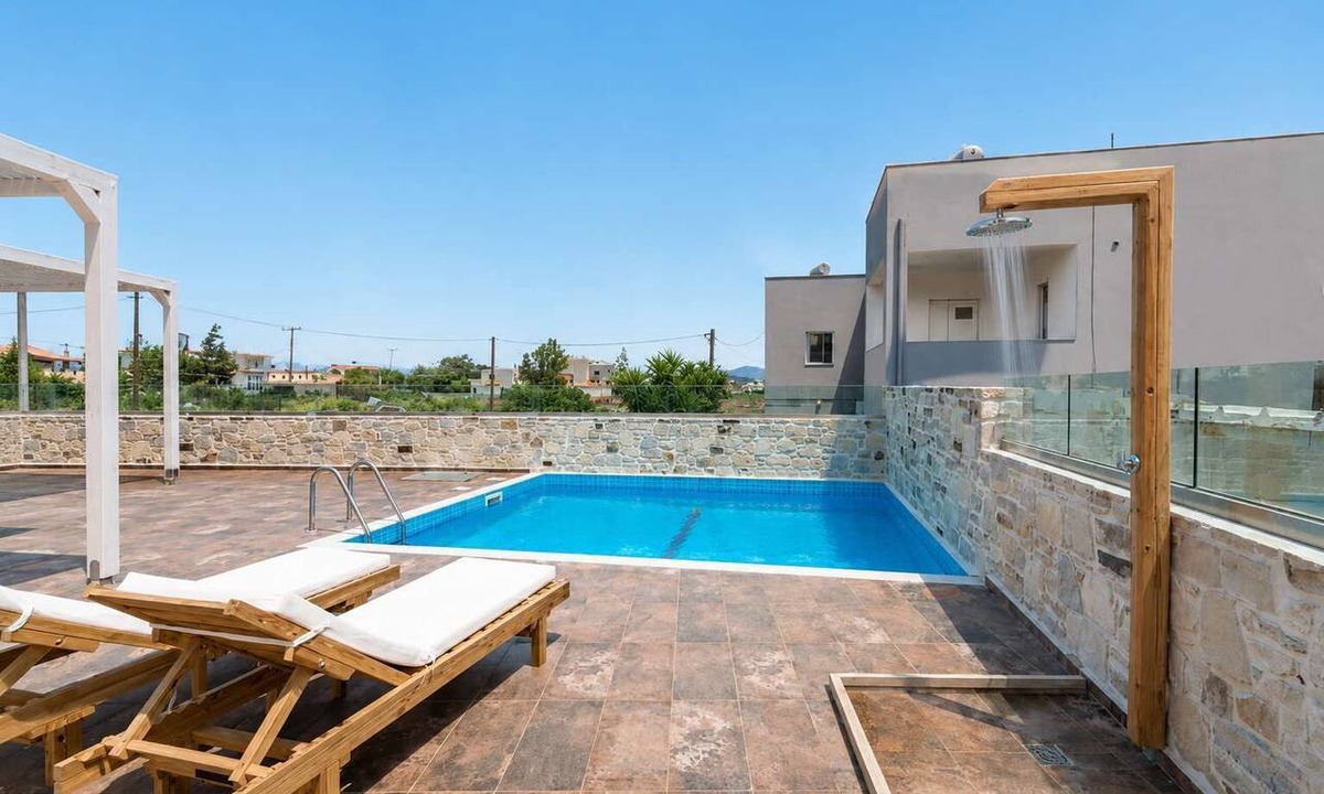 Kokinos Pirgos Villa | Elmara Crete Beachside Villa 3 with Private Pool