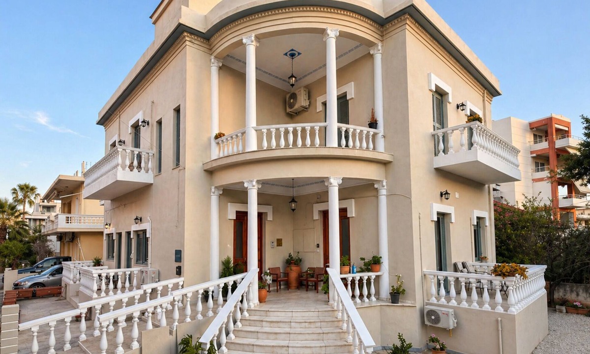 Nea Chora Apartment | Epavlis Rodon Spacious 3BR 3 Min Walk to Beach Private Parking