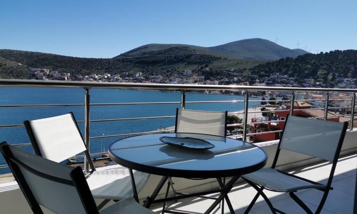Amfilochia Condo | Fully equipped 3-bedroom condo with beautiful sea view in serene Amfilochia