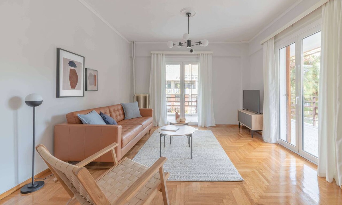 Papagou-Holargos Apartment | Homey 2BR Apartment in Cholargos