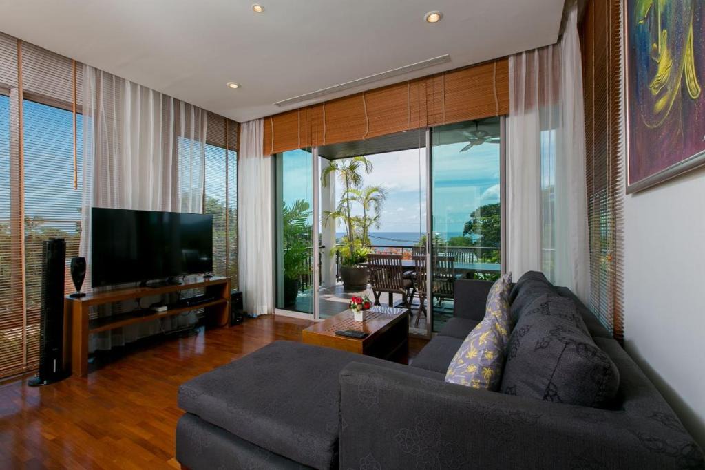 Kata Apartment | Kata Gardens Penthouse sea view 4C near Kata Noi Beach