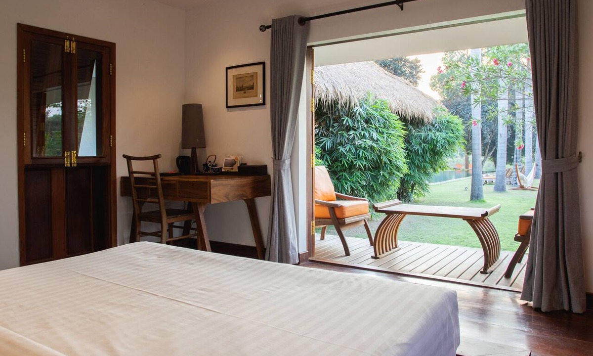 Kampot Hotel | Khla Lodge Double Room - River View