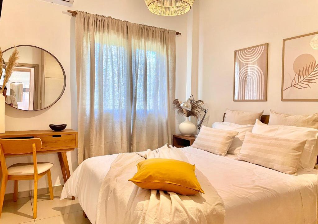 Nidri Apartment | KL SUITES LEFKADA - Feel At home NEW BOHO APARTMENT 400m from beach NIDRI TOWN CENTER