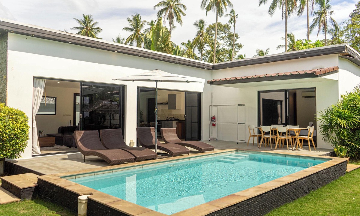 Lamai Villa | Luxury 3 bedroom Pool/Coconutview villa