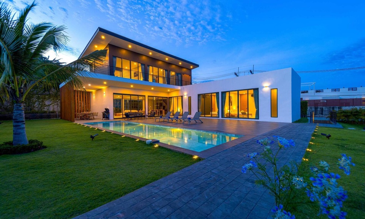 Khao Tao Villa | Luxury 5 Bedroom Pool Villa KH-C1