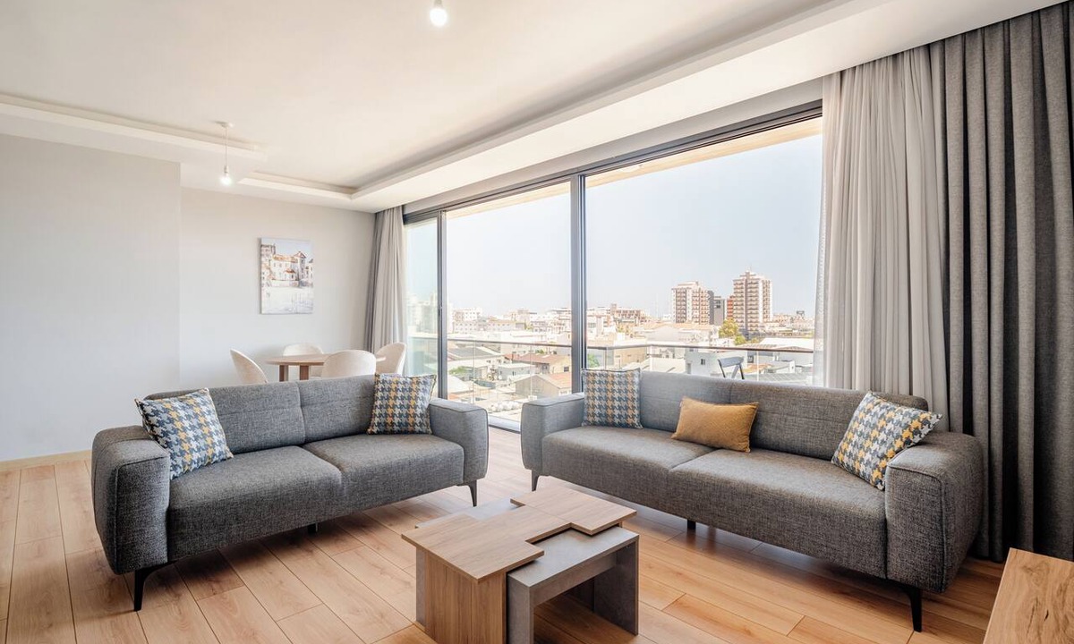 Bogaz Apartment | Luxury & Comfort: 2BR Apt with Full AC & Sea View
