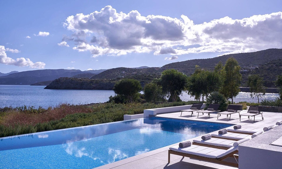 Ammoudara Villa | Luxury Seafront Crete Villa | Villa Gigi | 6 Bedrooms | Private Heated Pool |.