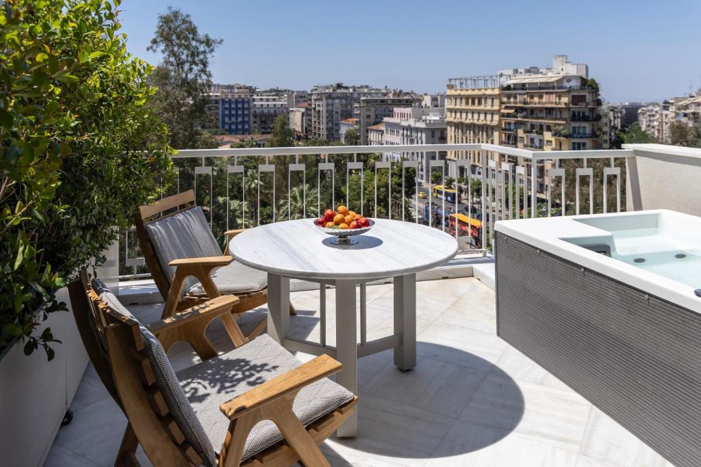 Mousio Apartment | Lycabettus View Art Deco Penthouses by UPSTREET