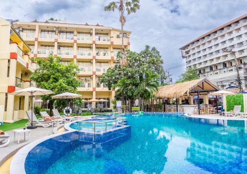 Jomtien Resort | Mermaid Beach Resort - 100m to Beach, Saltwater Pool & BeerGarden