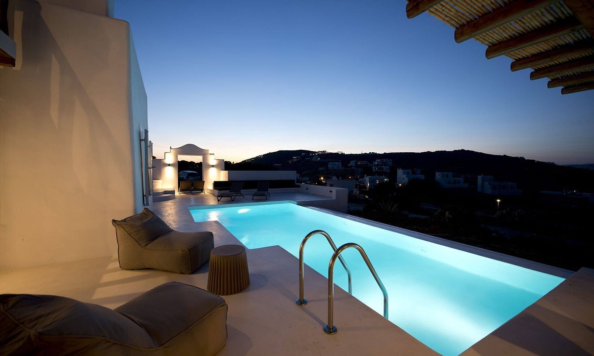 Agios Ioannis Villa | My Rental Homes - Villa Gazelia with terrace, private swimming pool and sea view