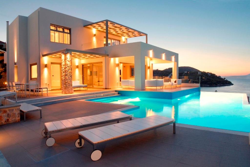 Katakali Villa | New Luxury Beach front Villa large private pool & amazing sea view