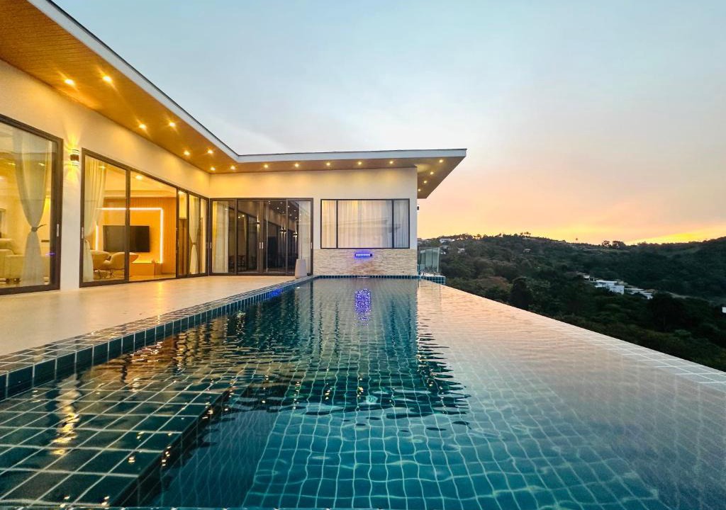 Bophut Hills Villa | Ocean Big Tiger Villa-6 Bedrooms with Ocean View Private Pool