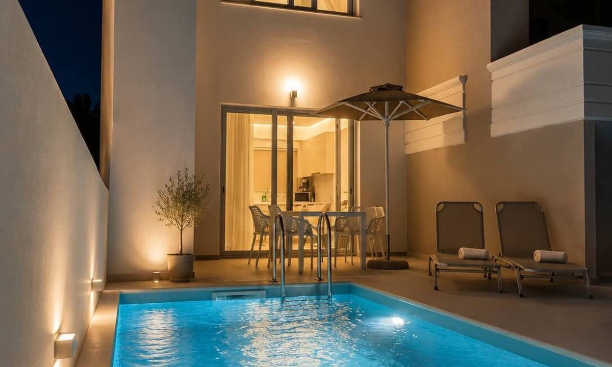 Exopoli House | Oceana Suites & Villas Deluxe Private Pool Studio