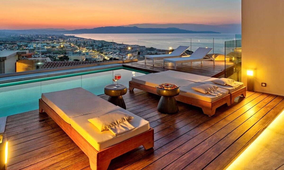 Platanias Town Condo | Olivea Slow Living Apartment with Pool in Chania | Alectrona Living Crete