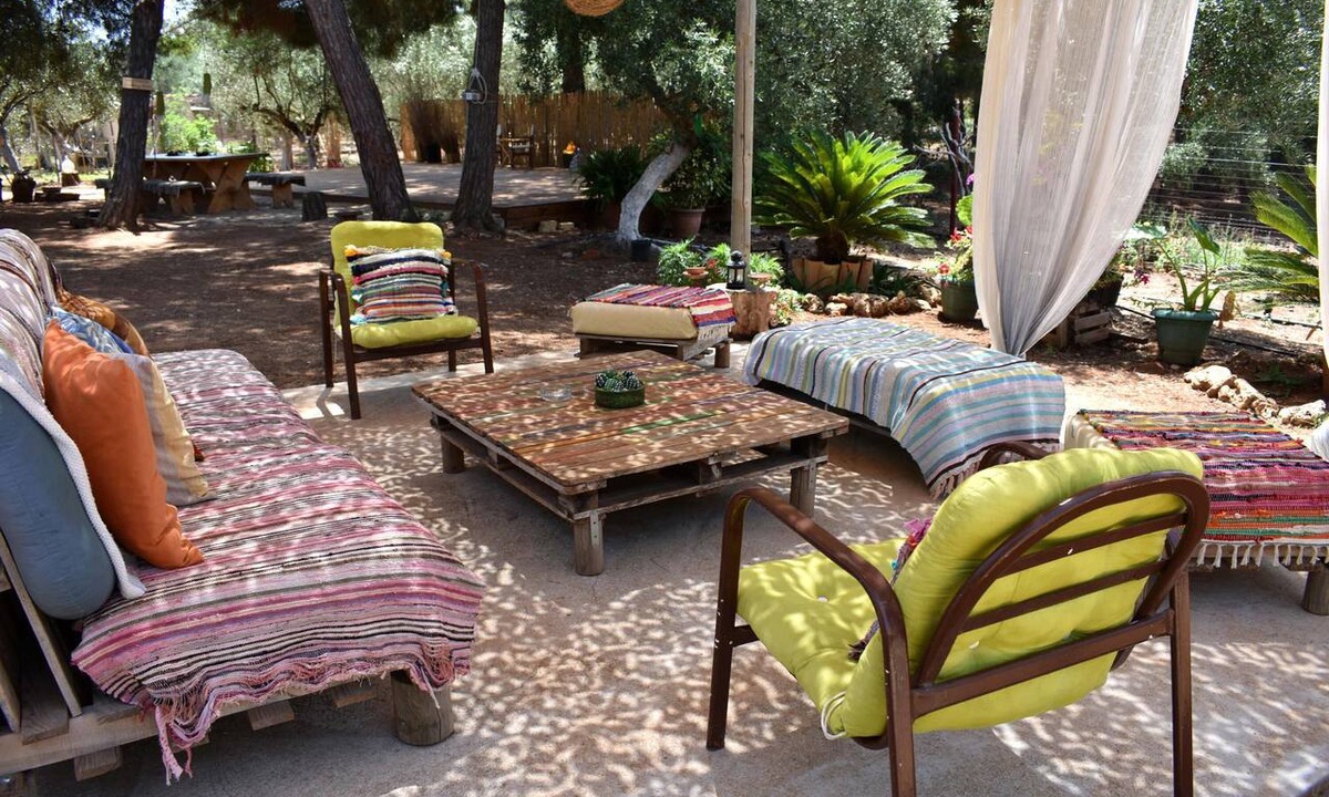 Marathopoli Cottage | Private Eco Tent in Skiaxtro Cocoon Retreat