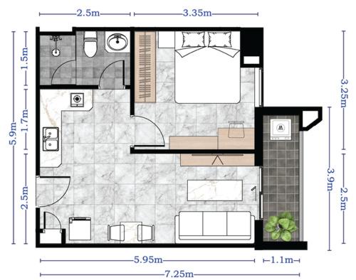 Santuk Apartment | Residence H Se Sok