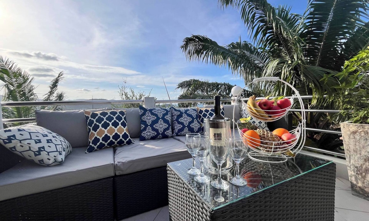 Plai Laem House | SAMUI SABAI HOUSE 3 with terrace and sea view