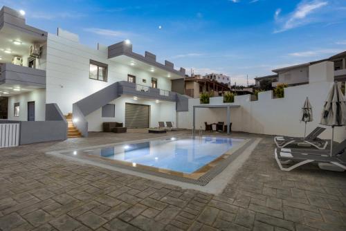 Skotino Apartment | Serene Nature Villa with Private Pool