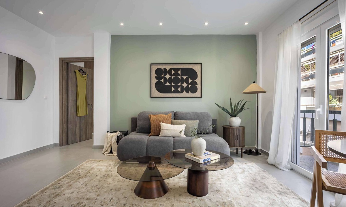Pangrati Apartment | Spacious 1BR w/Balcony in Pangrati | No Elevator