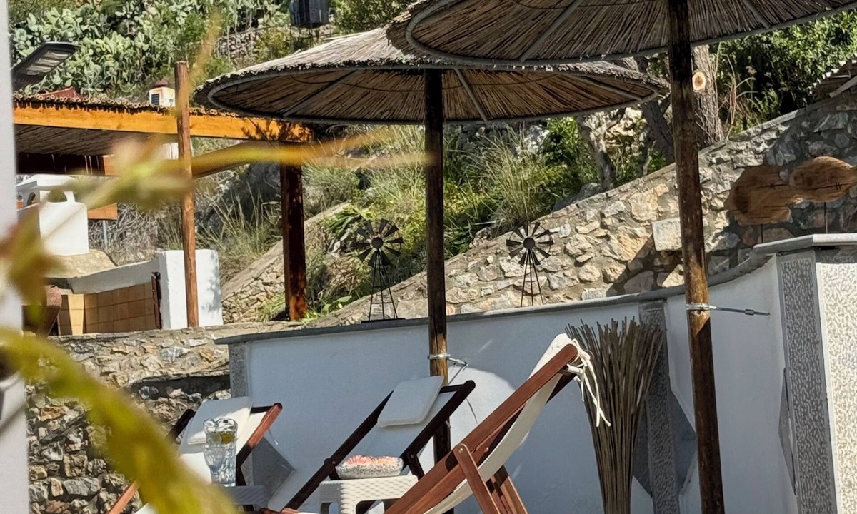 Kounelion Villa | Stone Heaven Villa - Poolside BBQ and fresh herbs | 5’ from Agios Nikolaos