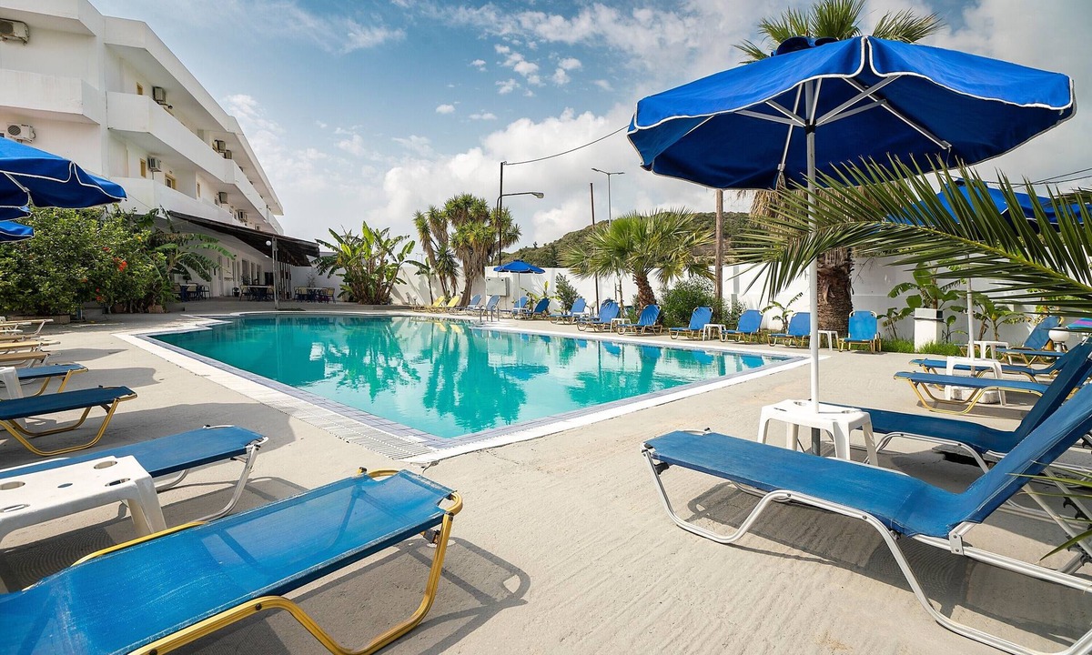 Faliraki Apartment | Studio 'Sotirakis Economy Room 34' with Mountain View, Wi-Fi and Air Conditioning