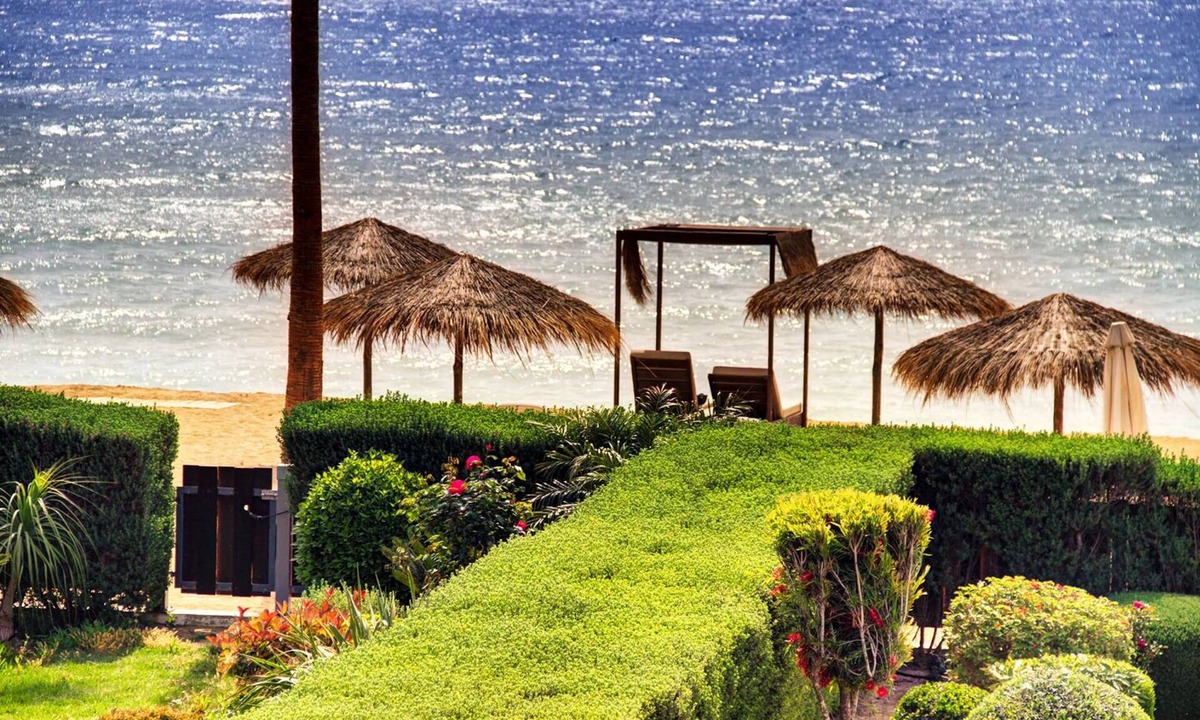 Mazotos Villa | Sunny Serenity by the Sea: A Mediterranean Escape with Private Beachfront Villas