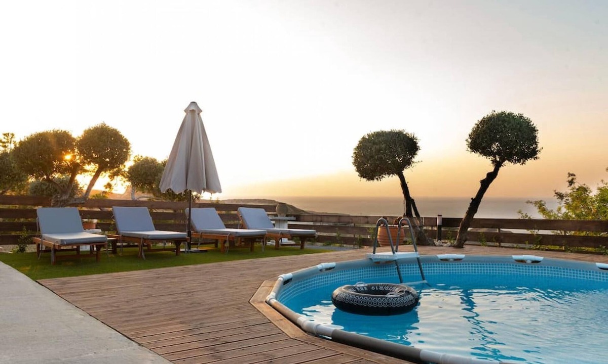 Skotino Villa | Sunset bliss villa in Karteros
