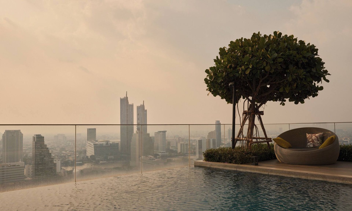 Bang Rak Apartment | The Expressionist~ High floor~ Rooftop pool~ Cinema