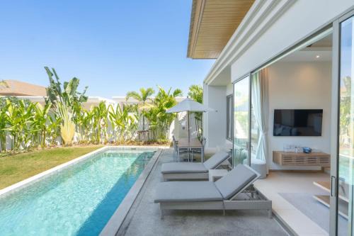 Choeng Thale Villa | The Turquoise Villa at Trichada Breeze