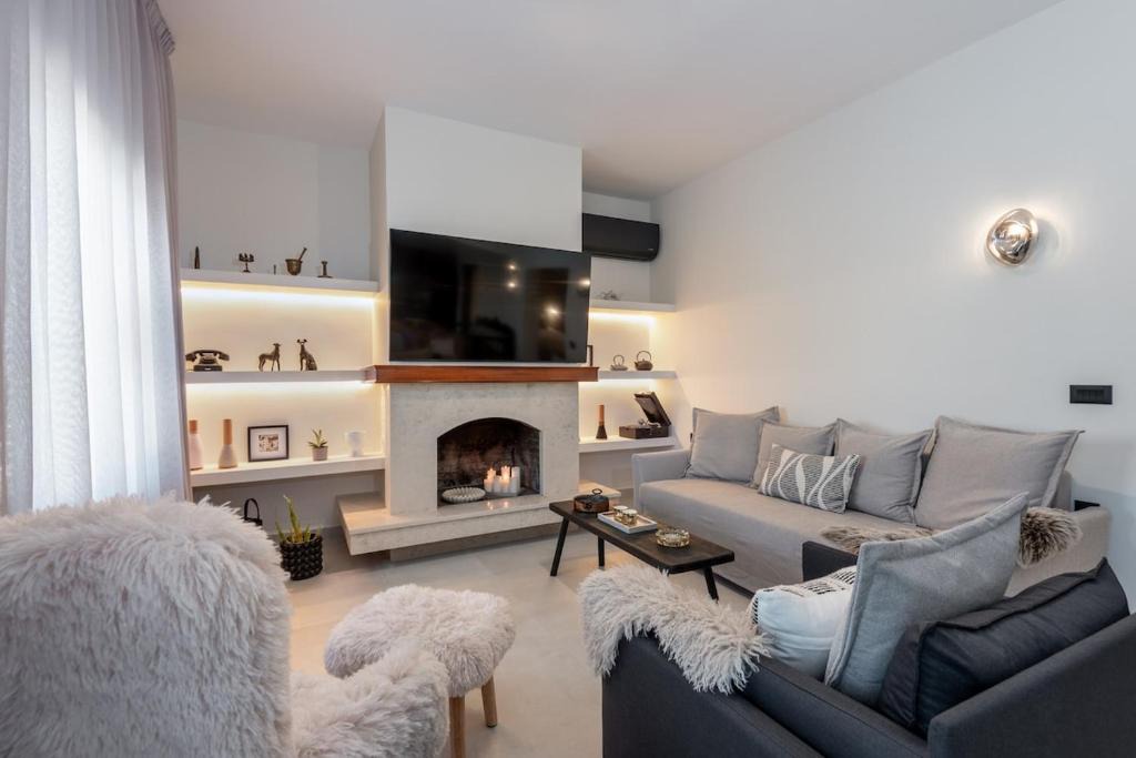 Milia Apartment | URANIA Peaceful mountain escape in Kalathenes