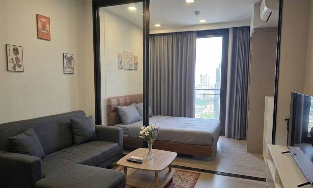 Rama 9 Apartment | Urban Oasis: Noodle Nest . Peaceful Stay near MRT Rama 9