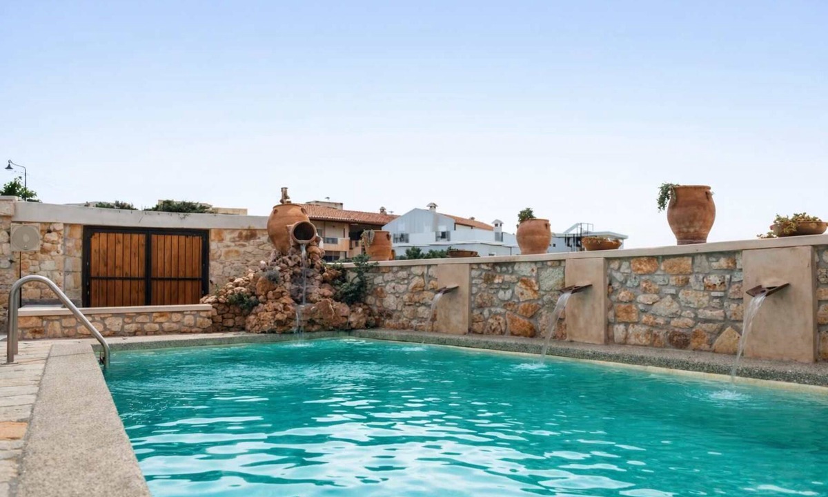 Roumeli Villa | Vertigo Stone Villa - Roumeli Private Pool Escape