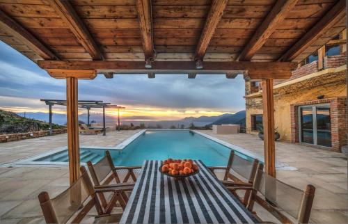 Stratoni Villa | Villa Daphne Private Pool & Amazing View