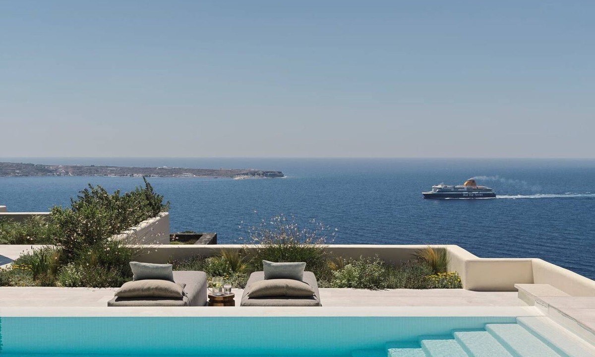 Oia Villa | Villa Elythiona, Divine Sea Views, Private Pool, Furnished Terrace, Sanrotini