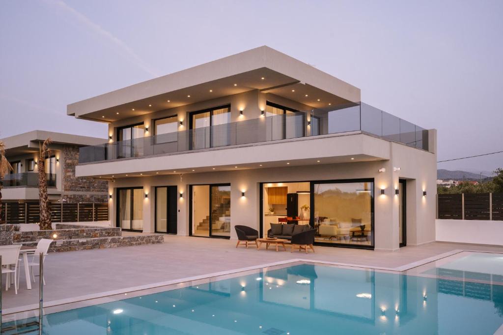 Skotino Villa | Villa Evi & Villa Eugenia - 3BD Luxury Villas by Temma Villas