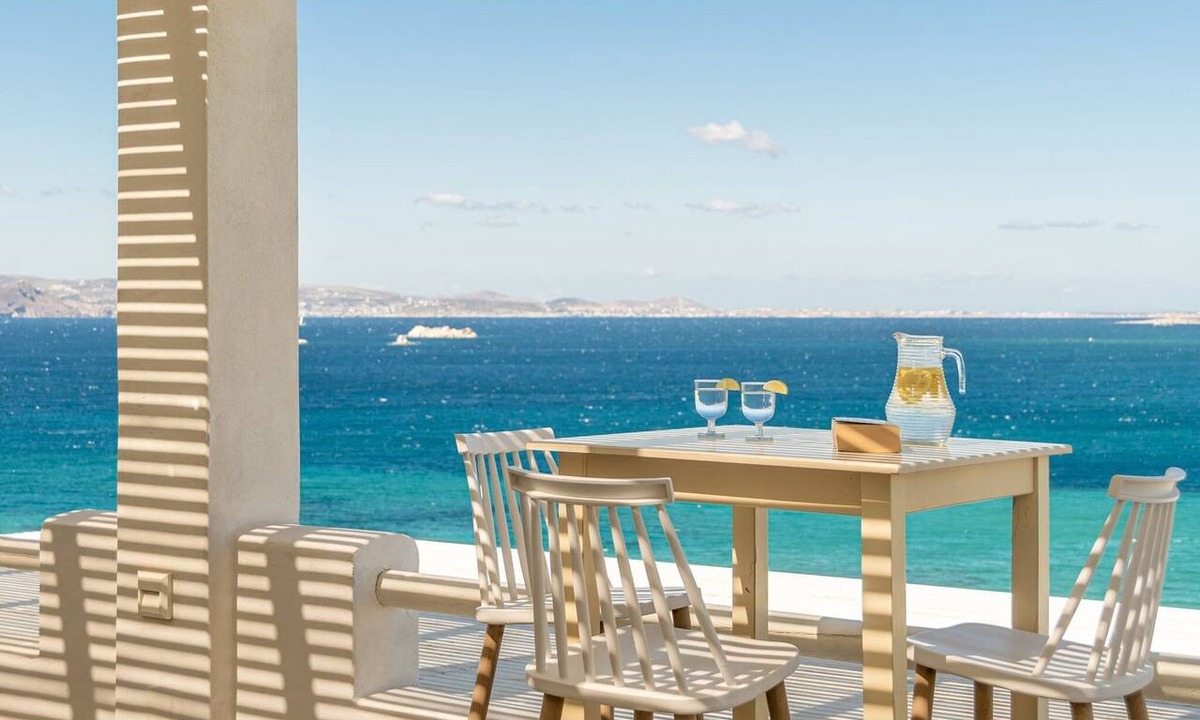 Maragas Villa | Villa Evoris, Divine Sea Views, Furnished Terrace, Naxos